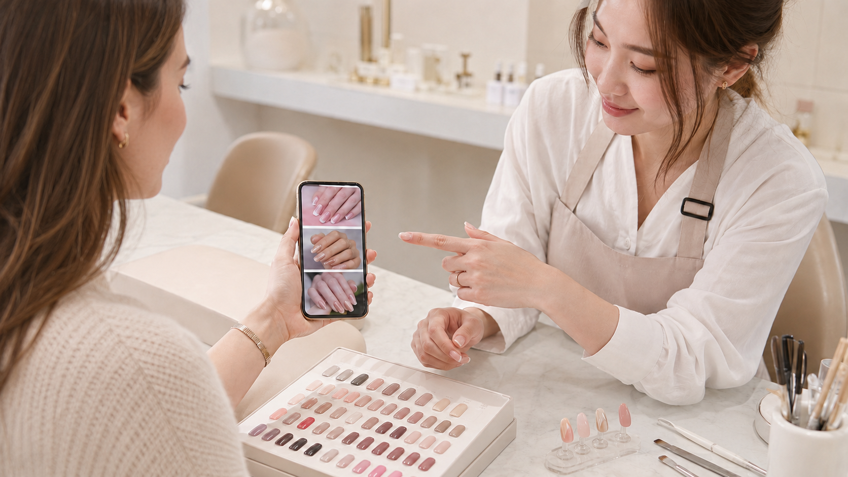 Choosing nail shape, length, and finish